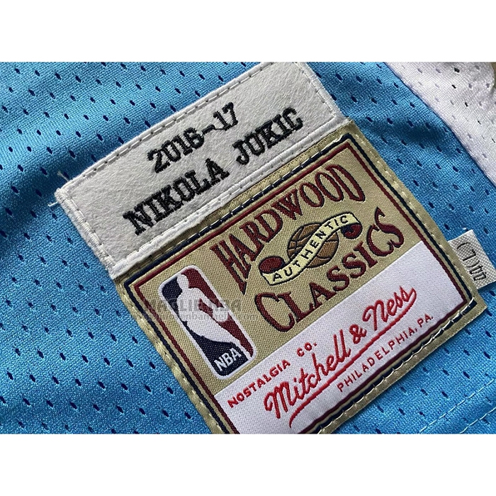 Maglia
 Nikola Jokic NO 15 Denver Nuggets Mitchell & Ness 2016-17 Blu
